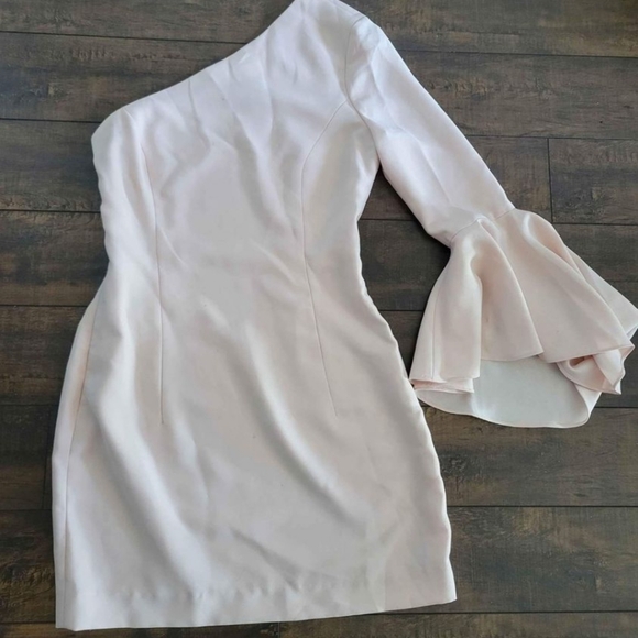 INTERMIX ONE SHOULDER DRESS - Picture 5 of 5